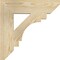 Ekena Millwork Merced Slat Rough Sawn Bracket, Douglas Fir, 4"W x 18"D x 18"H BKT04X18X18MRC06RDF - alternate 3